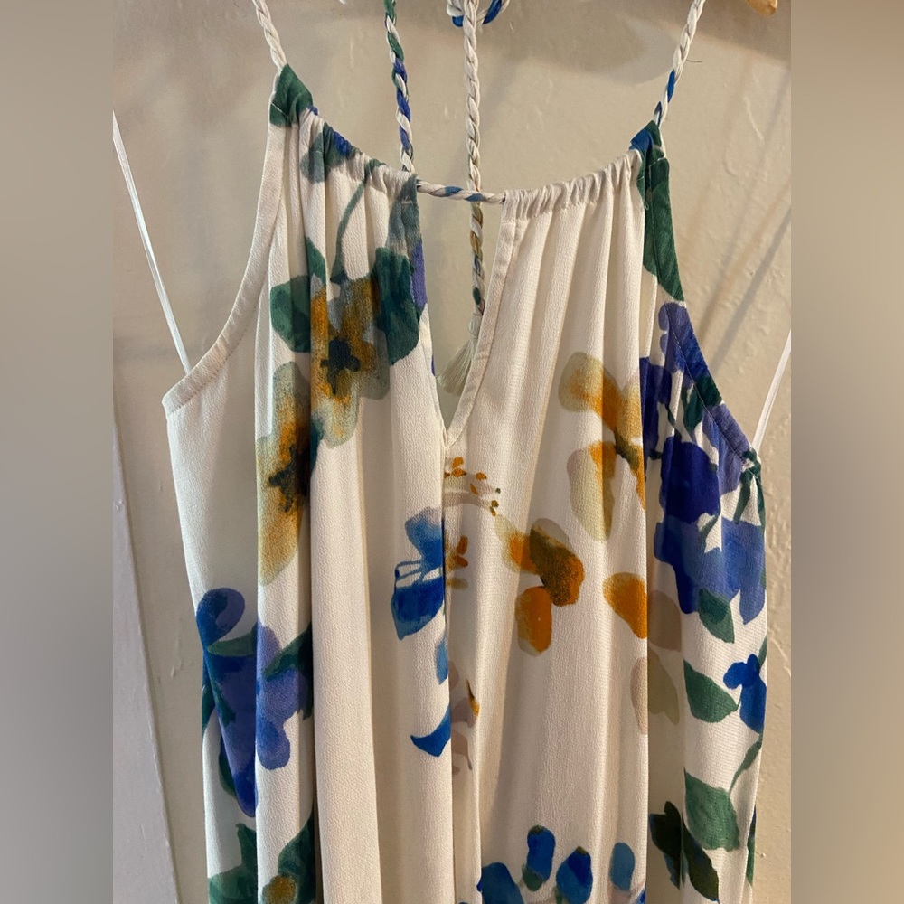 NWT Lovestitch Floral Halter Tie Midi Maxi Dress - Picture 3 of 11
